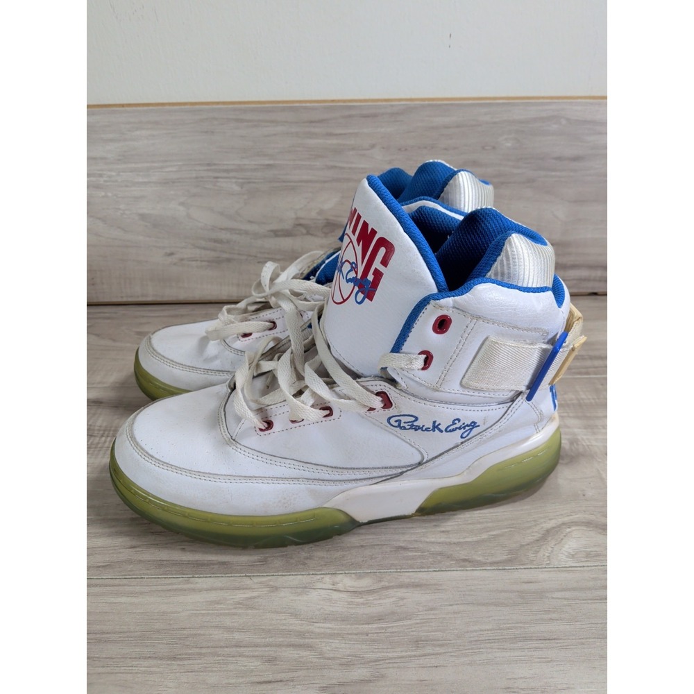 RARE Mens 1985 Patrick Ewing 33 Hi Draft Lottery Basketball 1EW90127-104 Size 11